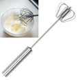 thumbnail image 3 of Egg Beater, SemiAutomatic Stainless Steel Small Egg Whisk Hand Mixer for Kitchen Use[14in], 3 of 9