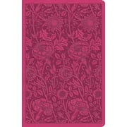 CROSSWAY BOOKS ESV Value Compact Bible (Trutone, Raspberry, Floral Design) (Other)