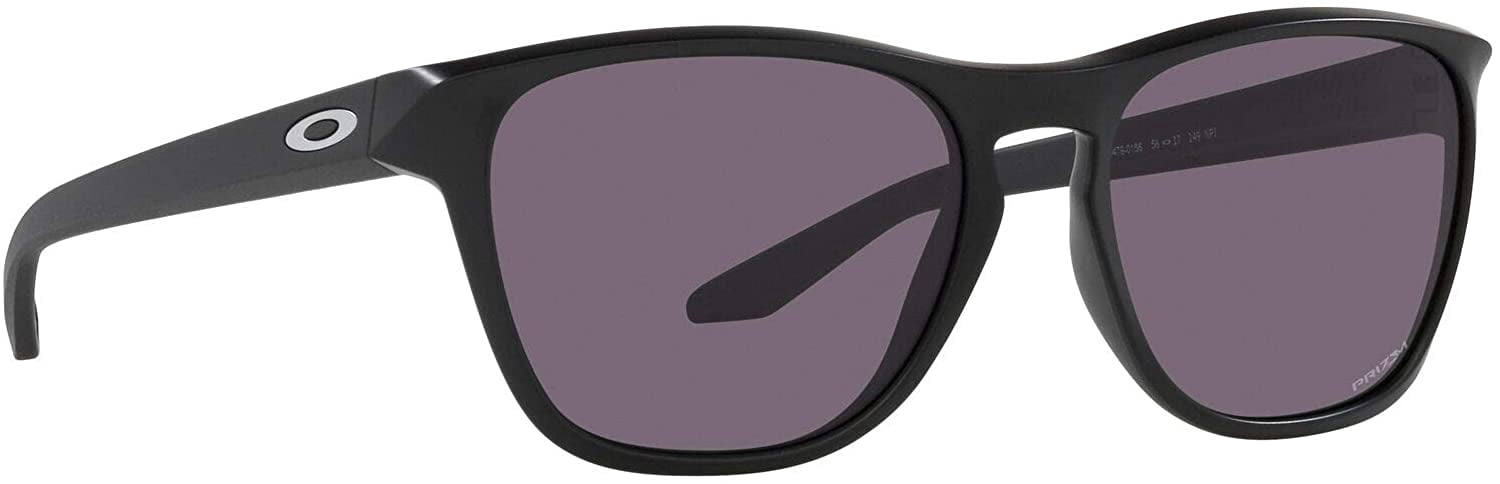Oakley Mens Oo9479 Manorburn Square Sunglasses Matte Black/Prizm Grey 56 Millimeters