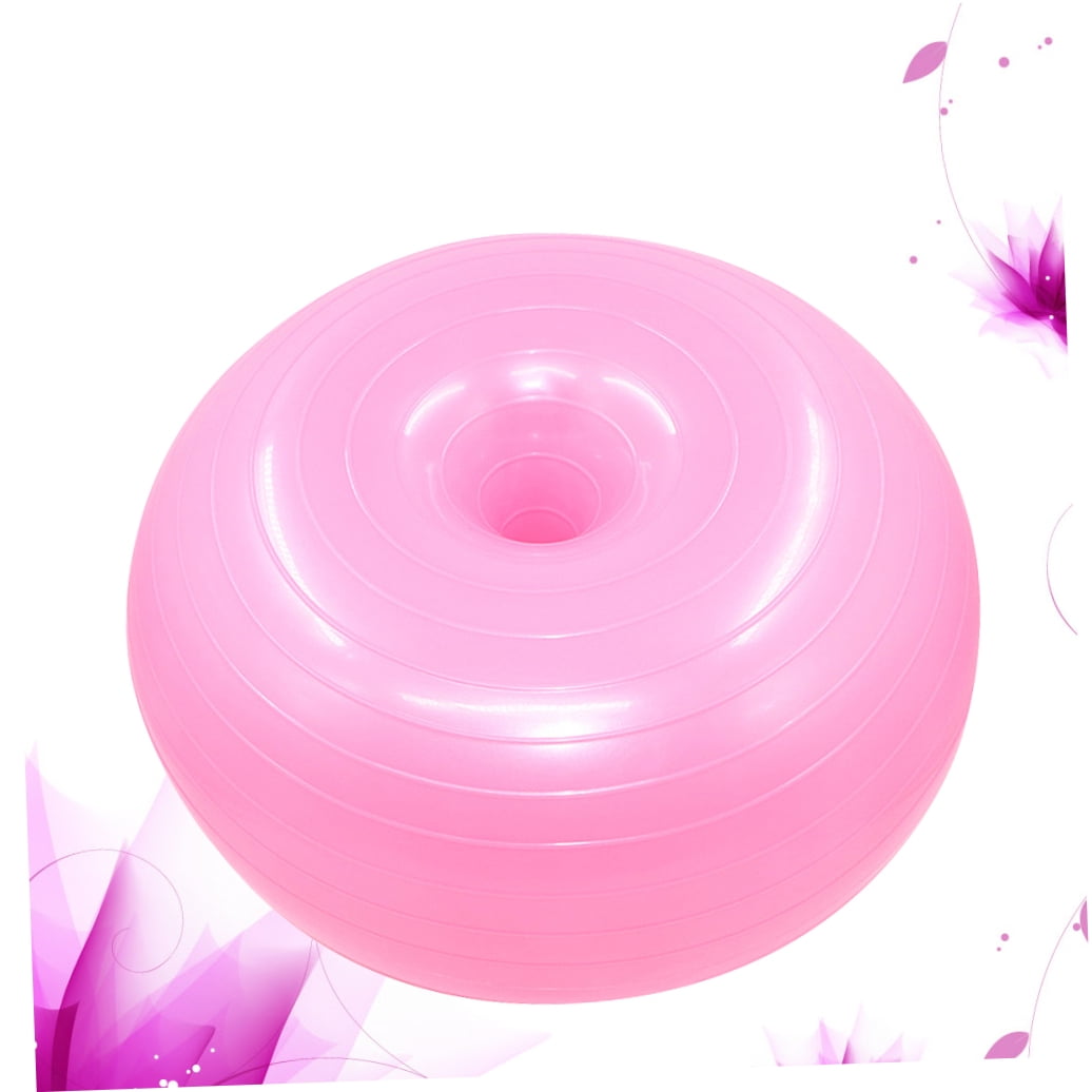 UPKOCH 1Pack Exercise Equipment Yoga Ball Balance Balls Donuts Shaped PVC for Fitness Beginners