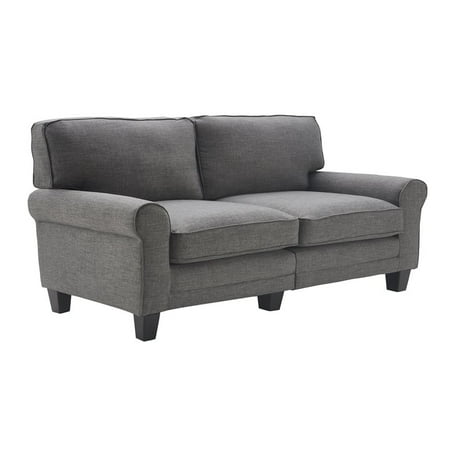 Serta - Copenhagen 3-Seat Fabric Sofa - Gray