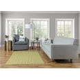 thumbnail image 5 of Simply Daisy 4' x 6' Mustard Rattan Geometric Rug, 5 of 5