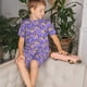 thumbnail image 4 of Fotbe Pugs and Flowers Pijama Estampada de 2 Piezas para Niños – Ropa de Dormir de Manga Corta Cómoda para Niños y Niñas, Camiseta y Shorts de Algodón-XX-Large, 4 of 6
