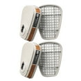 thumbnail image 3 of 4-Piece Cartridge Protector Set Compatible with 6800 7502 6200 6001cn Full Face Respirators for Sports, 3 of 3
