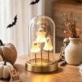 thumbnail image 6 of Witch Hat Lamp, Halloween Decorations Gifts,Stained Glass Like Vintage Witchy Halloween Night Lights, Goth Table Lamps for Night Stands, Bedroom, Living Room, Office, 6 of 12