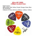 thumbnail image 3 of Multicolor Guitar Picks 24/50/100 Pieces Mixed ABS Premium Plastic Guitar Picks for Acoustic Electric Guitars Bass Or Ukulele, 3 of 9