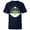 Navy, variant on Star Wars The Mandalorian The Child Floating Pod Frog Snack - Short Sleeve T-Shirt for Kids - Customized-Navy