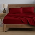 thumbnail image 3 of Mainstays Super Soft High Quality Brushed Microfiber Pillowcase Set, Std/Queen, Red Sedona, 2 Piece, 3 of 5