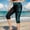 Swimwear-535Multicolor, variant on Xdegoge Swim Pants for Women High Waisted Swim Capris Board Shorts Swimwear Leggings Tropical Palm Print Tummy Control Slimming Modest Surfing Sports