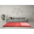 thumbnail image 3 of Ahgly Company Indoor Rectangle Abstract Red Modern Area Rugs, 8' x 10', 3 of 4