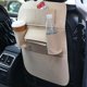 thumbnail image 3 of Riwesomey Asiento de coche para colgar en la parte trasera, soporte multibolsillo, bolsa de red, organizador, bolsa de viaje de almacenamiento Ventana automotriz beige, 3 of 3