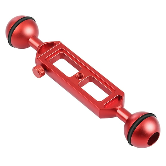 PULUZ Cámara deportiva Brazo articulado Grabadora de video Buceo Snorkel Montaje Abrazadera Brazos Equipo de fotografía al aire libre Videocámara Suministros Rojo