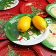 thumbnail image 3 of 60 Pcs Christmas Party Plates Paper Plates Disposable Plates Round Plates Party Supplies for Christmas Party, 9 Inches, 3 of 9