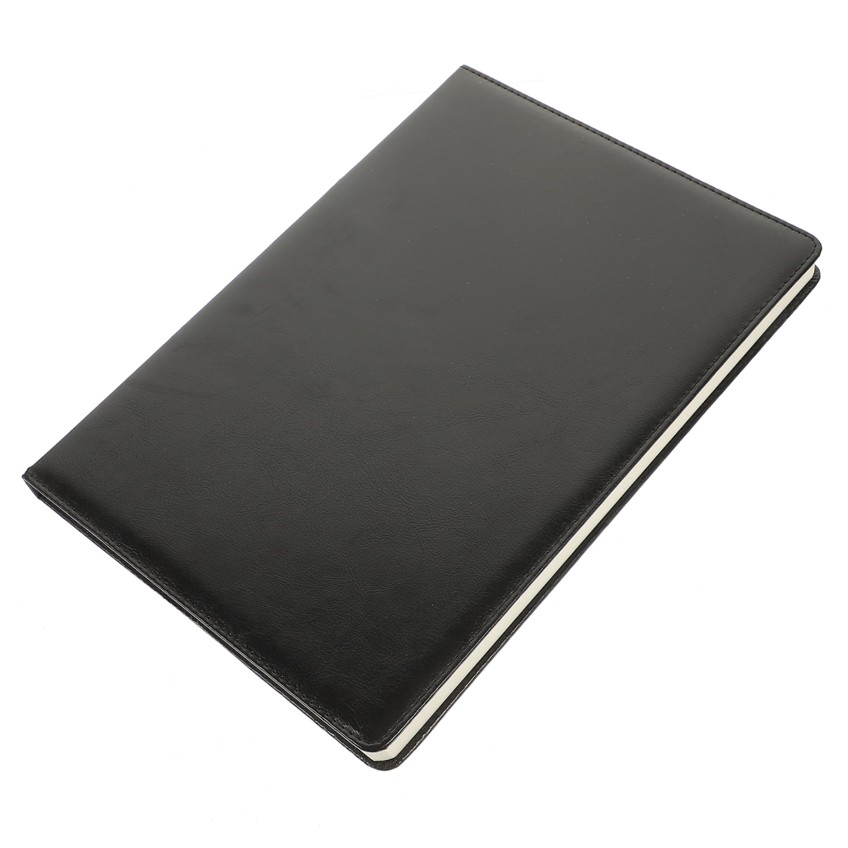WORGEOUS A4 Lined Paper Mini Notepads Bulk Journal Stationery Portfolios for Men Work Black