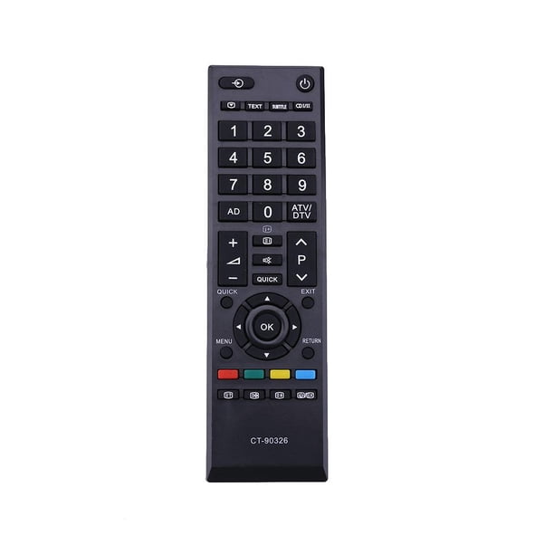 Mando a distancia Universal FLhrweasw para TV 5 uds para Toshiba CT-90326 CT-90380 CT-90336 CT-90351