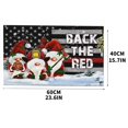 thumbnail image 5 of AMERTEER Tapis de Décoration de Festival de Noël pour Porte d'Entrée Intérieur Extérieur Antidérapant, 5 of 5