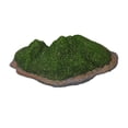 thumbnail image 1 of Roca de artificial, piedra cubierta de falso, artesanía de decoración modelo de resina, adorno de escritorio para pecera, 1 of 8