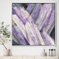 thumbnail image 3 of Geometric Purple Glacier - Modern Farmhouse Framed Canvas, 3 of 3