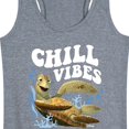 thumbnail image 3 of Chill Vibes - Women's Racerback Tank Top, 3 of 5