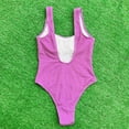 thumbnail image 6 of sovlvnd Summer Clearance Women Fashionista Lady Sexy Casual Loose Containing Chest Pad Solid Bikini Set Two Piece Swimsuit, 6 of 9