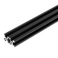 thumbnail image 3 of Aluminum Extrusion 450mm V Type European Standard Extruded Aluminum Liner Rail Black, 3 of 11
