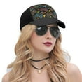 thumbnail image 5 of Naloa Play Game3 Adult adjustable Print Baseball Hat, Patchwork curved brim baseball capfor Men and Women, One Size, 5 of 5