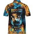 thumbnail image 3 of Personalized Bowling Jersey 3D, Bowling Shirts for Team, Bowling Shirt Unisex for Men Women, Bowling Shirts for Men (XL), 3 of 4