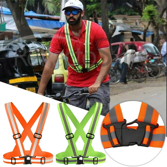 Elastic Reflective Straps Cycling Vests Running Reflective Vests