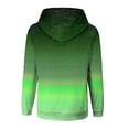 thumbnail image 6 of Xudanell Jackets for Women Warm Hooded Jacket Gradient Zipper Hoodie Drawstring Jacket Lined Plush Women Fashion Hoodies Pink XXL, 6 of 7