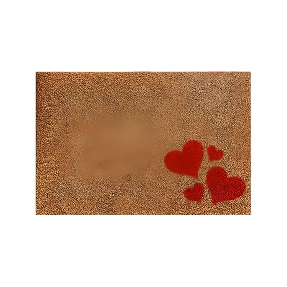 RLESO Valentine Door Mat,Valentines Day Rug Kitchen Mat Outdoor
