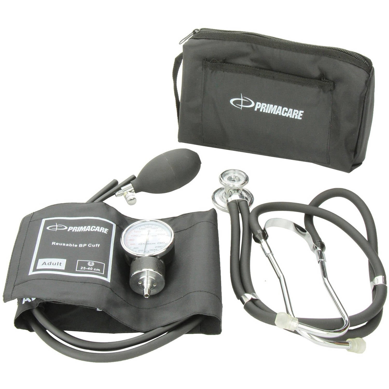 Primacare DS9181BK Professional Blood Pressure Kit, Black