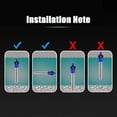 thumbnail image 4 of Calentador de acuario de acero inoxidable ajustable de 50 W/100 W/200 W/300 W/500 W, varilla de calentamiento con termostato sumergible para pecera de 110/220 V, 200 W, 4 of 5