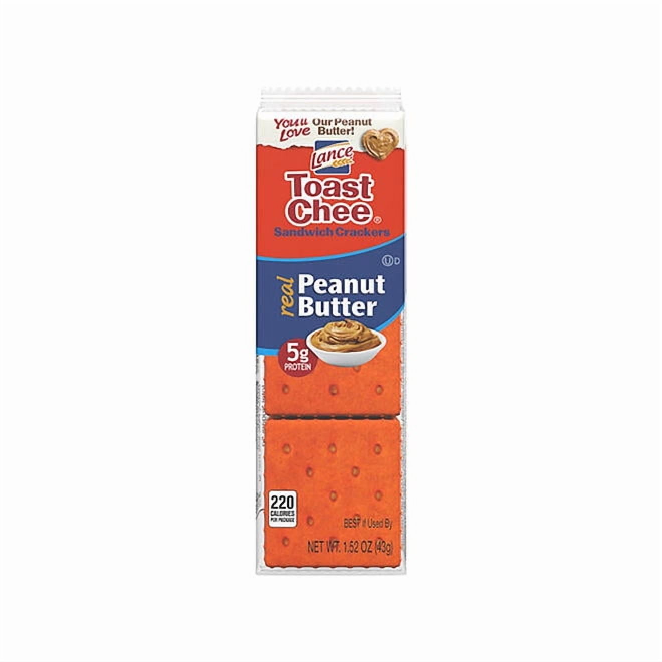 Lance ToastChee Peanut Butter Crackers (1.52 oz., 40 ct.)