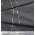 thumbnail image 2 of Soimoi Japan Crepe Satin Fabric Leaves & Ranunculus Floral Print Fabric by the Yard 42 Inch Wide, 2 of 3