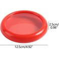 thumbnail image 3 of 2Pack Transparent Film Fruit Sealed Crisper Box Refrigerator Fruit and Vegetable Cut Semi-Frozen Crisper Box Kitchen Food Storage Box Red, 3 of 9