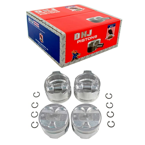 DNJ P430A Standard Complete Piston Set Fits Cars & Trucks 01-05 Mazda Miata 1.8L L4 DOHC 16v