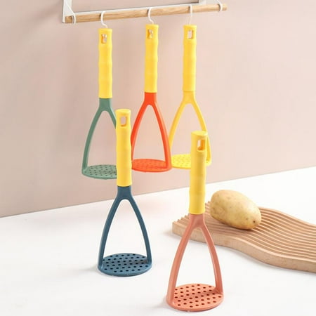 

D-GROEE Cooking Light Potato Masher Sturdy and Heat Resistant Safe for Non-Stick Cookware Heavy Duty PP Gadget