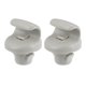 thumbnail image 1 of Clip de plástico para parasol de coche, clip de gancho para parasol para Nissan 350Z, paquete de 2, gris, 1 of 1