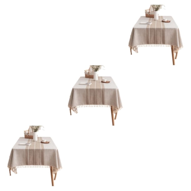 Mantel Rectangular Beige Billuyoard para Celebraciones de Bodas y Festivales