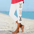 thumbnail image 2 of Pantalones de Ajuste Seco de la Moda de las Mujeres Imprimidas Leggings, Deporte de Yoga Elástico de Poliéster Elástico Respirable, 2 of 8
