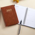 thumbnail image 2 of A5 Notebook School Diary 2023 Notebook With Daily Weekly Schedule 160 Pages Spiral Exercise Books, 2 of 5