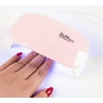 thumbnail image 1 of Lámpara UV para uñas de 6 W, lámpara para uñas de gel para todo tipo de esmaltes de uñas de gel, compatible con 2 manos o pies, lámpara LED para uñas con modo indoloro, sensor automático de 3 temporiz, 1 of 5