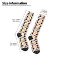 thumbnail image 2 of KLL Polka Dot Print Cool Socks Men's Women's Crew Socks Funny Crazy Novelty Stockings, 2 of 6