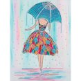 thumbnail image 1 of Cuadros Decorativos Taladro parcial Forma especial Paraguas Chica Volver Rhinestone Diamante Dibujo Kit Ehuebsd Nuevos Originales, 1 of 8