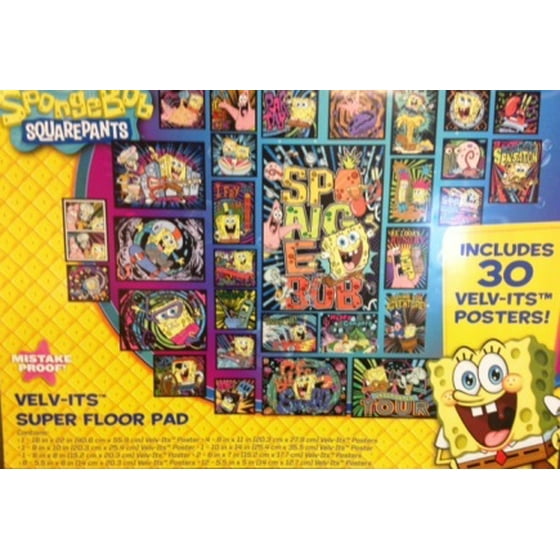 SpongeBob SquarePants Velv-its Coloring Posters by Horizon Group USA ... SpongeBob SquarePants Velv-its Coloring Posters by Horizon Group USA ...