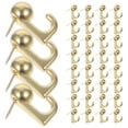 thumbnail image 4 of DEEPCRAFF heavy duty picture hanging hooks Metal Hooks Golden 50Pcs, 4 of 6