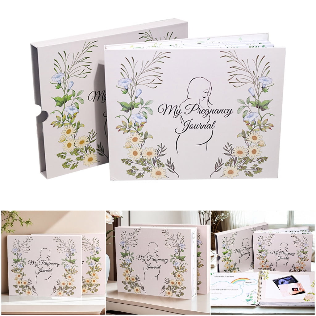 Journal for Expecting Women 132 Pages Pregnancies Book Memory Book Hard Cover Portable