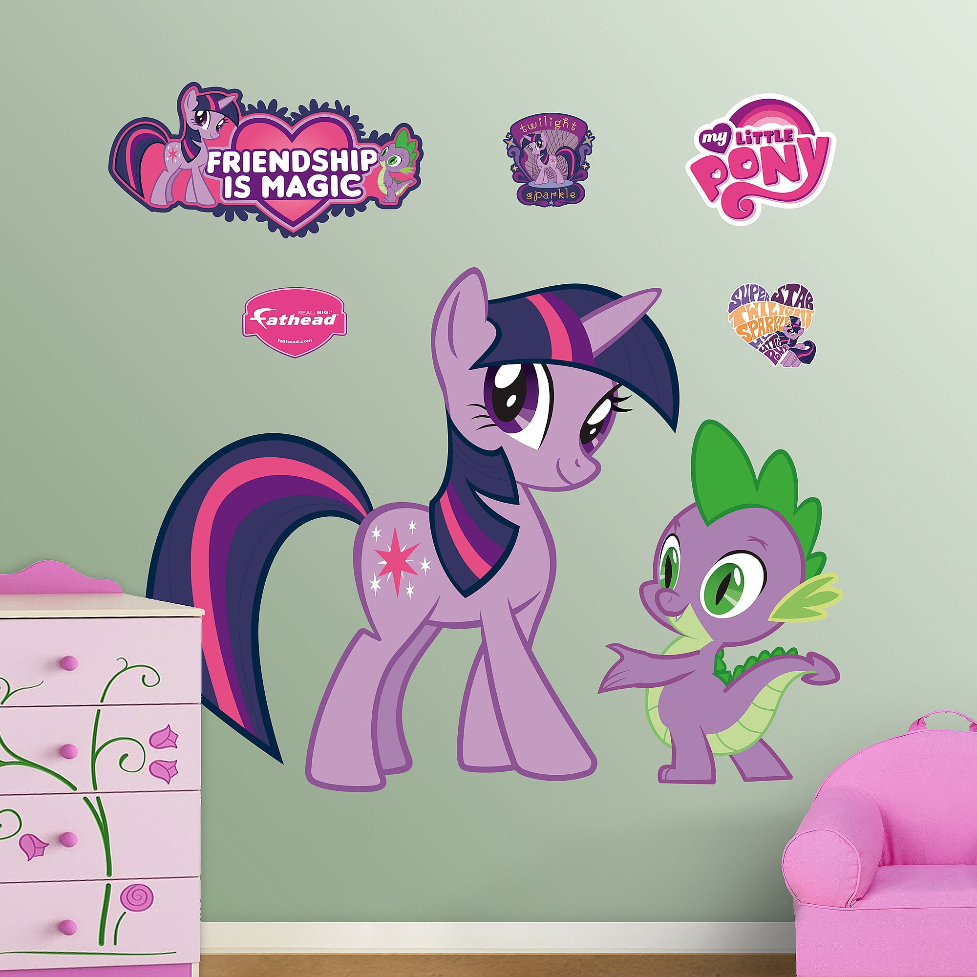 my little pony fathead