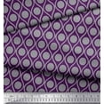 thumbnail image 3 of Soimoi Cotton Duck Fabric Dot & Ogee Damask Decor Fabric Printed Yard 56 Inch Wide, 3 of 3