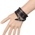 thumbnail image 3 of ancha de moda, regalos de joyería , brazaletes ajustables Vintage, para chaquetas , ropa deportiva, boda, niños, novio , Negro, 3 of 8